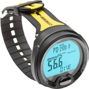 Cressi Leonardo 2.0 Underwater Single-Button Scuba Dive Computer, 3 Modes: Air, Nitrox, Gage, User-Friendly Menu - Designed and Made in Italy