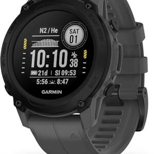 Garmin Descent™ G1, Rugged Dive Computer, Multiple Dive Modes, Activity Tracking, Slate Gray
