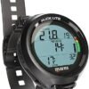 Mares Puck Lite Scuba Diving Computer | Watch-Style One Button Control Underwater Freediving Scuba Diving Computer - Black