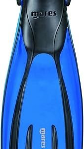 Mares Unisex Adults Avanti Quattro + Diving Fins - Durable Efficient Versatile Open-Heel Scuba Fins with Four-Channel Design & Bungee Strap