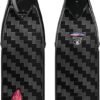 Maverick America DJ Sand Tiger Carbon Freediving, Spearfishing, Scuba Diving Fins | Superlight Carbon Fins, White, 8.5-9
