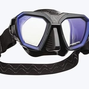 Scubapro D-Mask Diving Mask - includes Mounting Adapter for The HUD Dive Computer
